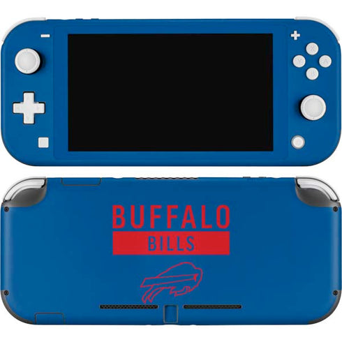 NFL Buffalo Bills Blue Performance Series Nintendo Switch Lite Skin